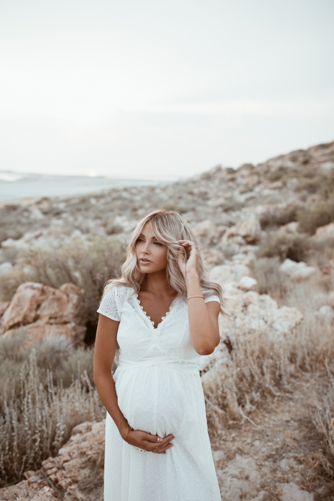 Maternity In White - Cara Loren