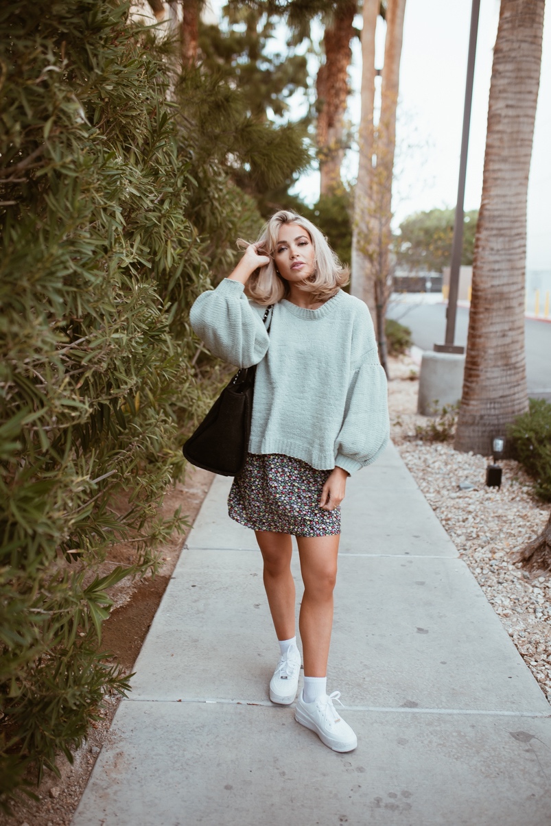 Sweater and Sneaker Style - Cara Loren