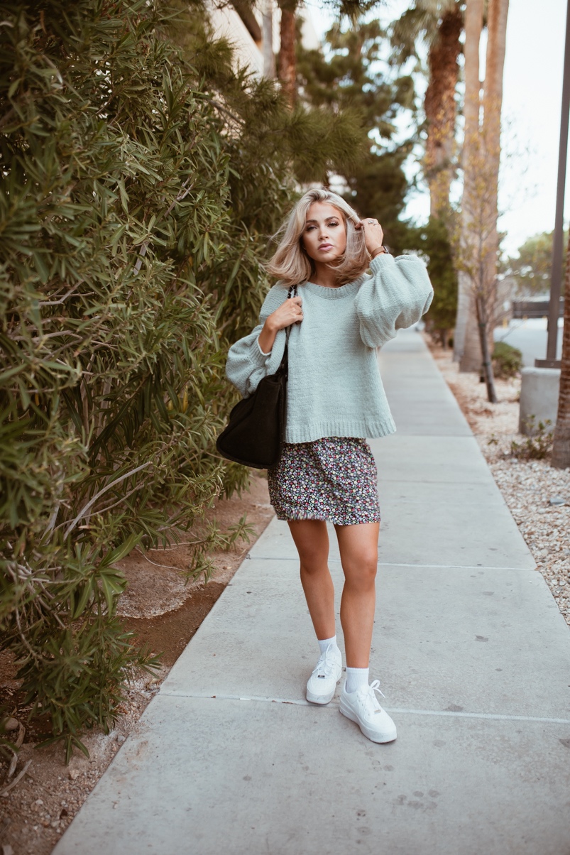 Sweater and Sneaker Style - Cara Loren